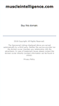 Mobile Screenshot of muscleintelligence.com
